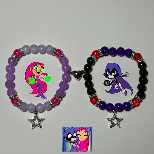 RESERVA Pulseras Starfire y Raven (Disponibles en conjunto o individualmente)