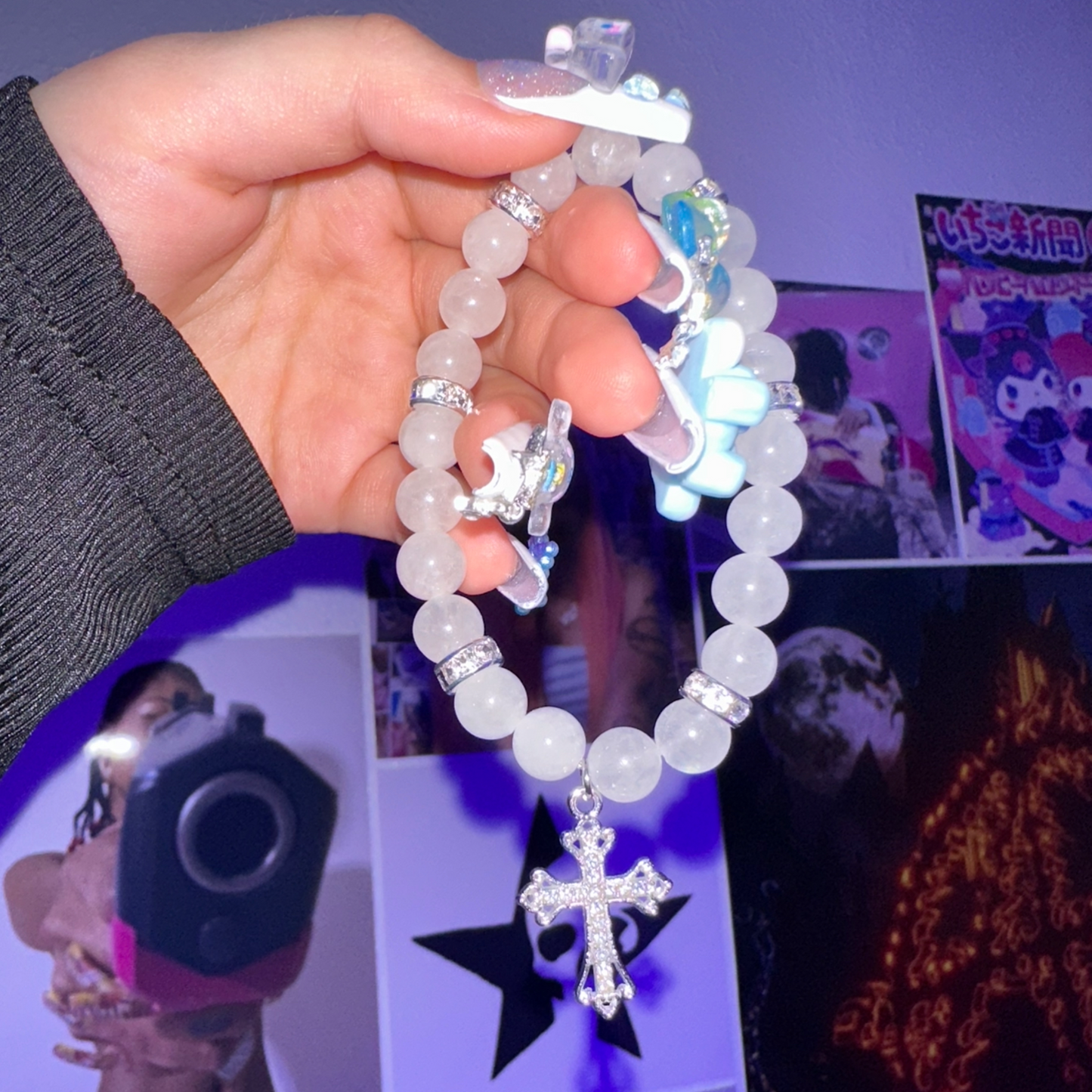 Ashley's Cross Bracelet