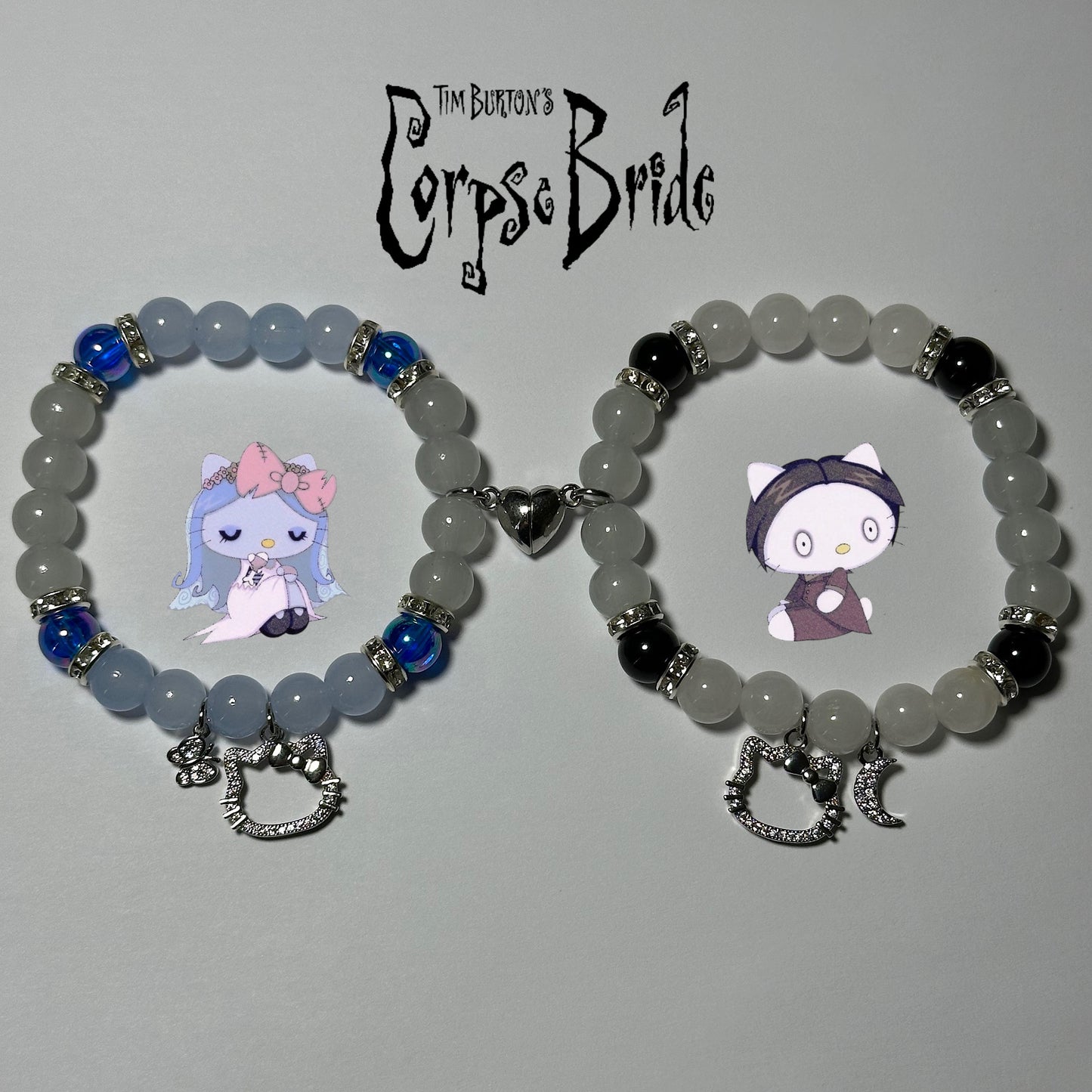 Corpse Bride Hello Kitty Bracelets