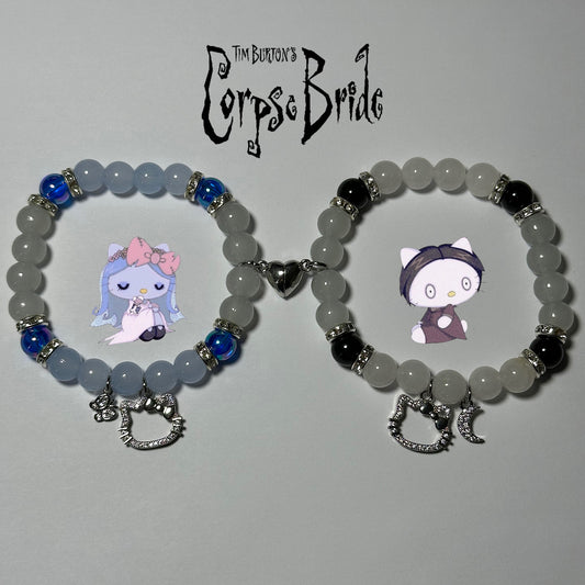 Pulseras de Hello Kitty de la Novia Cadáver