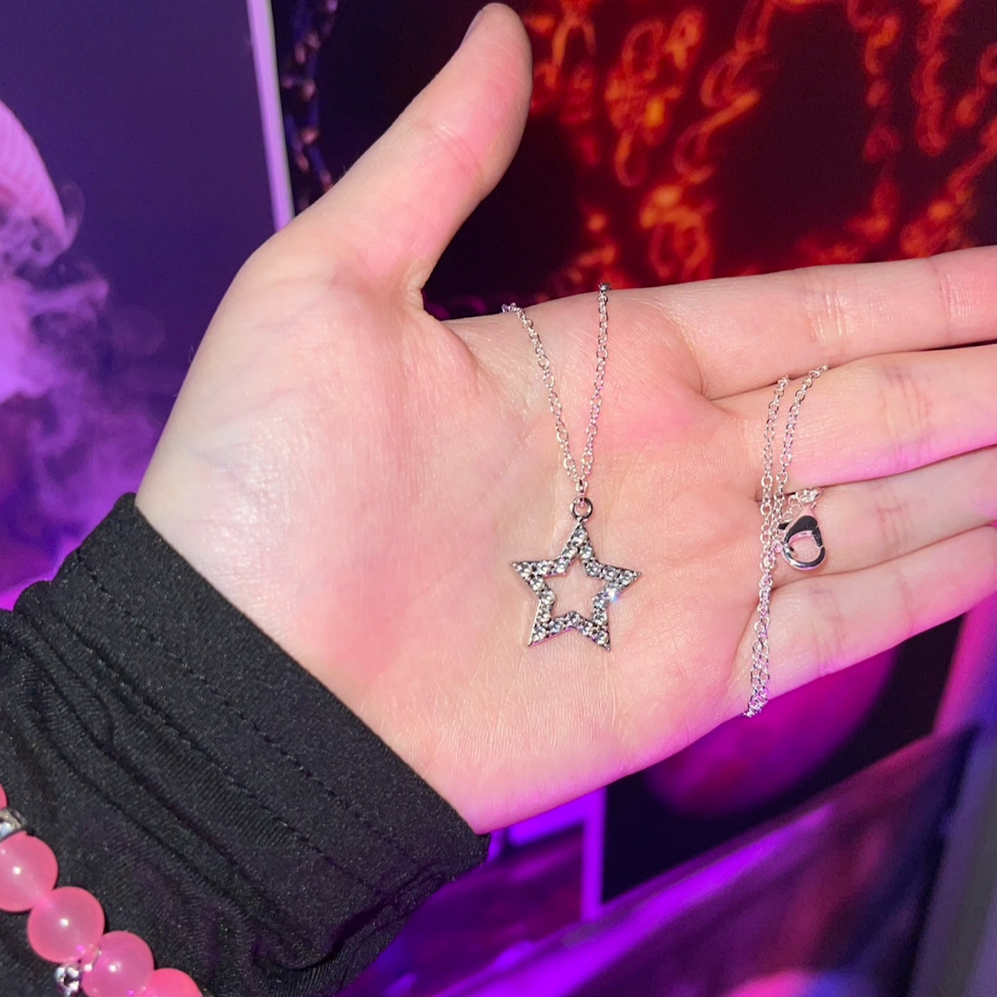 Collar de niña estrella