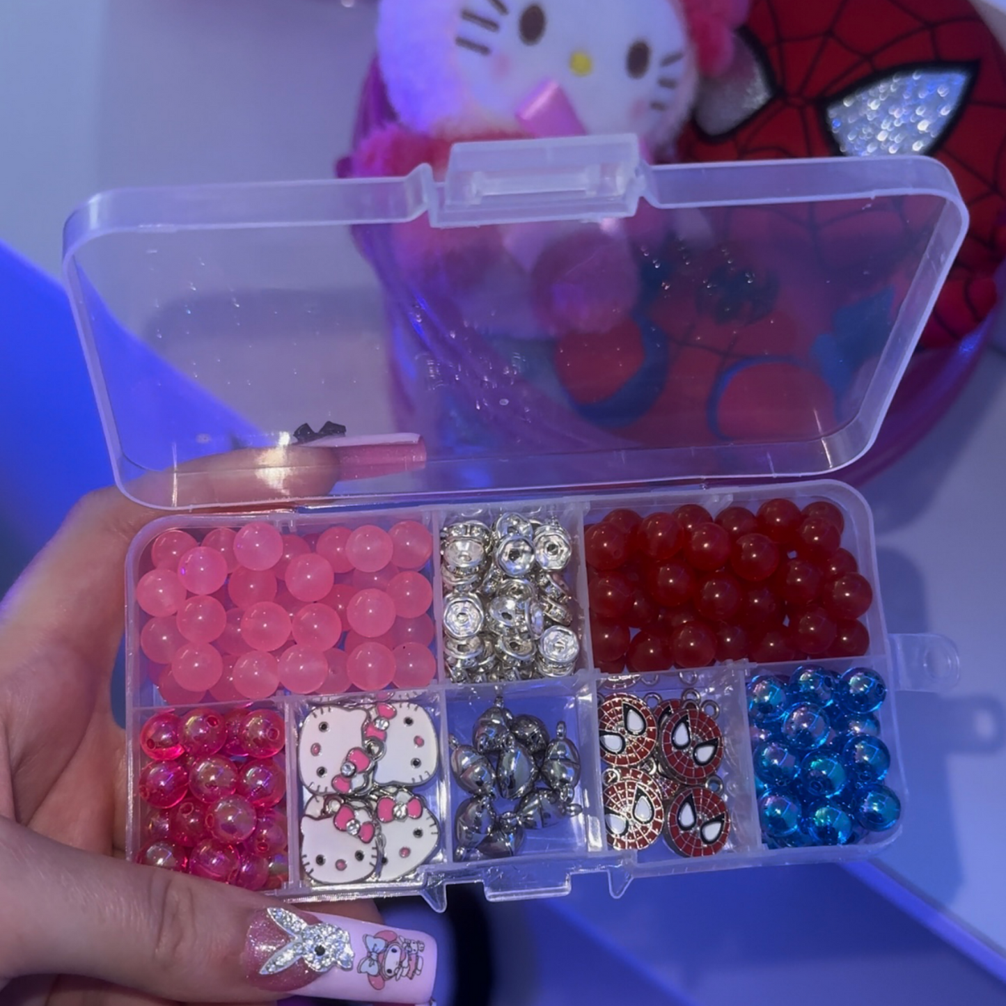 Hello Kitty & Spider-Man Bracelet Kit
