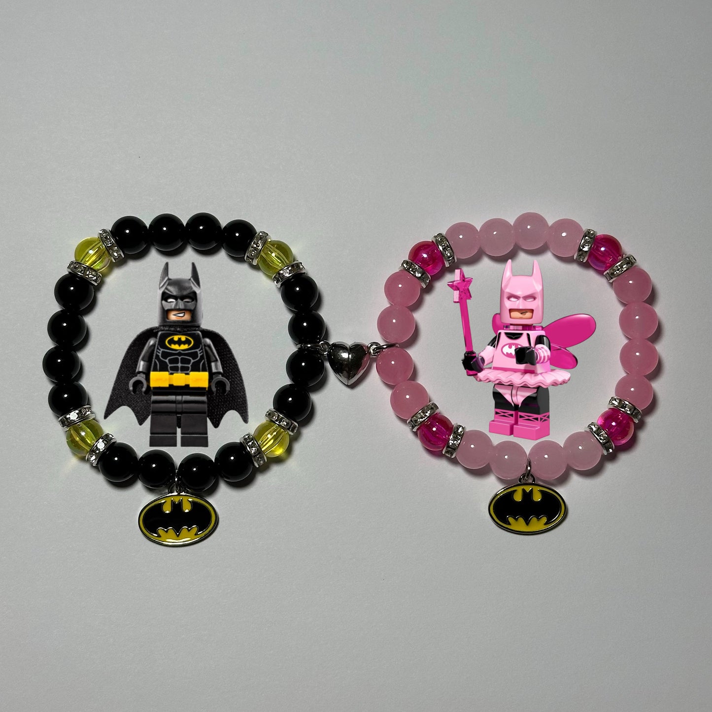 Pulseras de Batman y Hada Murciélago