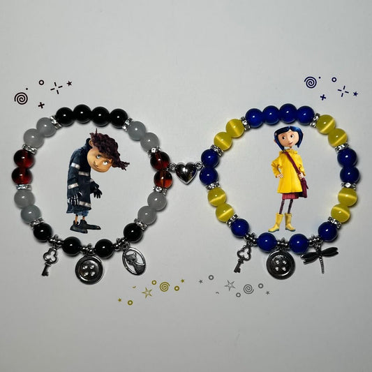 NEW Coraline & Wybie Bracelets