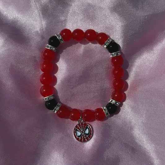 Red & Black Spidey Bracelet