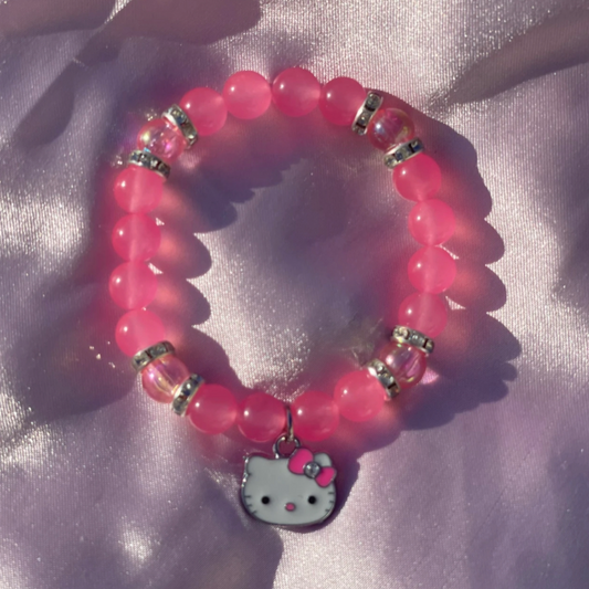 Light Pink Kitty Bracelet