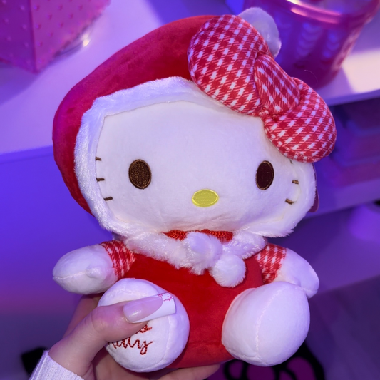 LIMITED STOCK Christmas Kitty Plushie