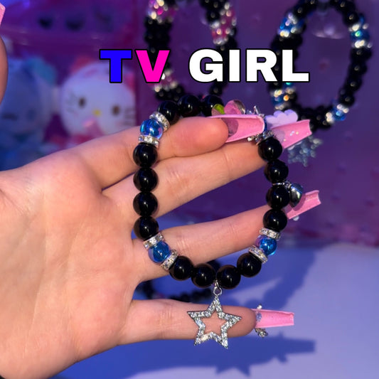Tv Girl Bracelet (Blue)